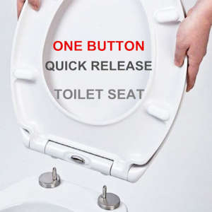 Soft Close Family Toilet Seat with Quick Release Hinge