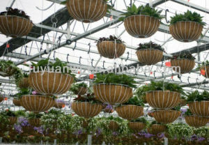 Chinese Hot Sale High Quantity Creative Modern Metal Flower Hanging Basket (manufacturer)